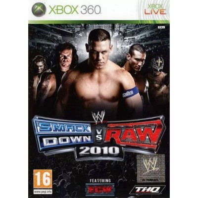 WWE SmackDown vs Raw 2010 [Xbox 360, английская версия]